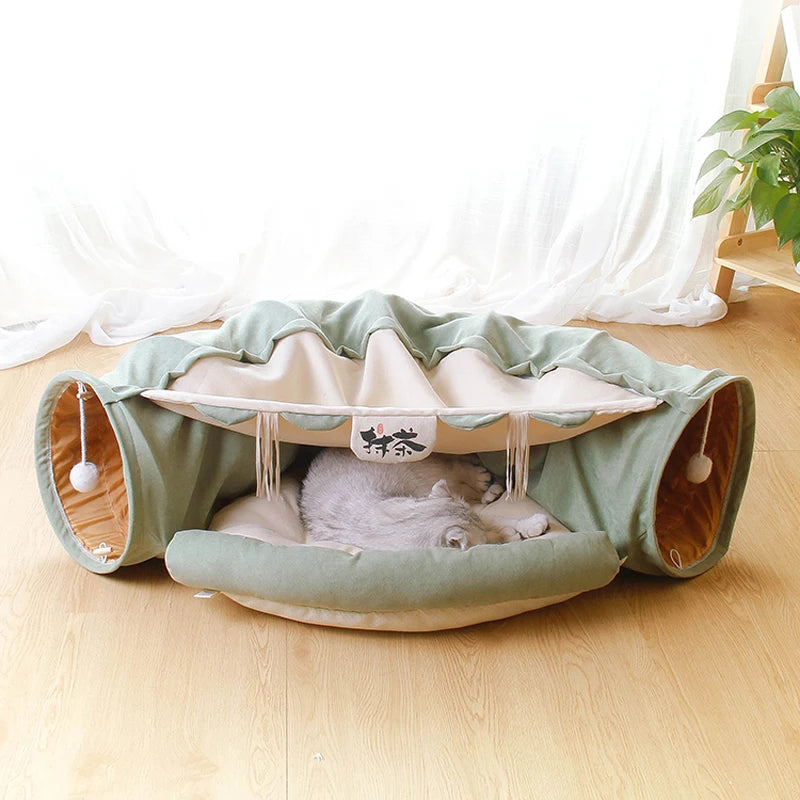 Cat Tunnel Bed