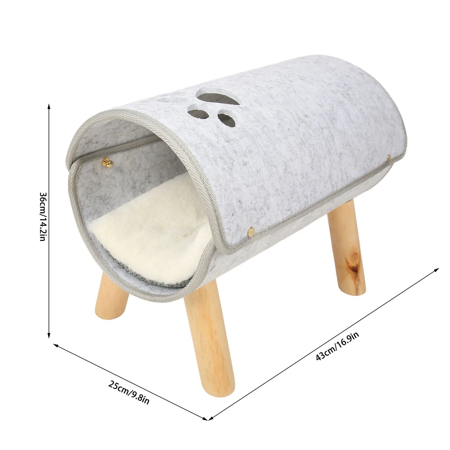 Cat Tunnel Bed