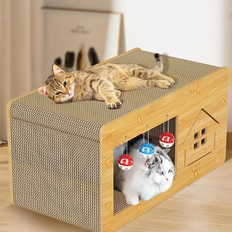 Cat Scratcher House