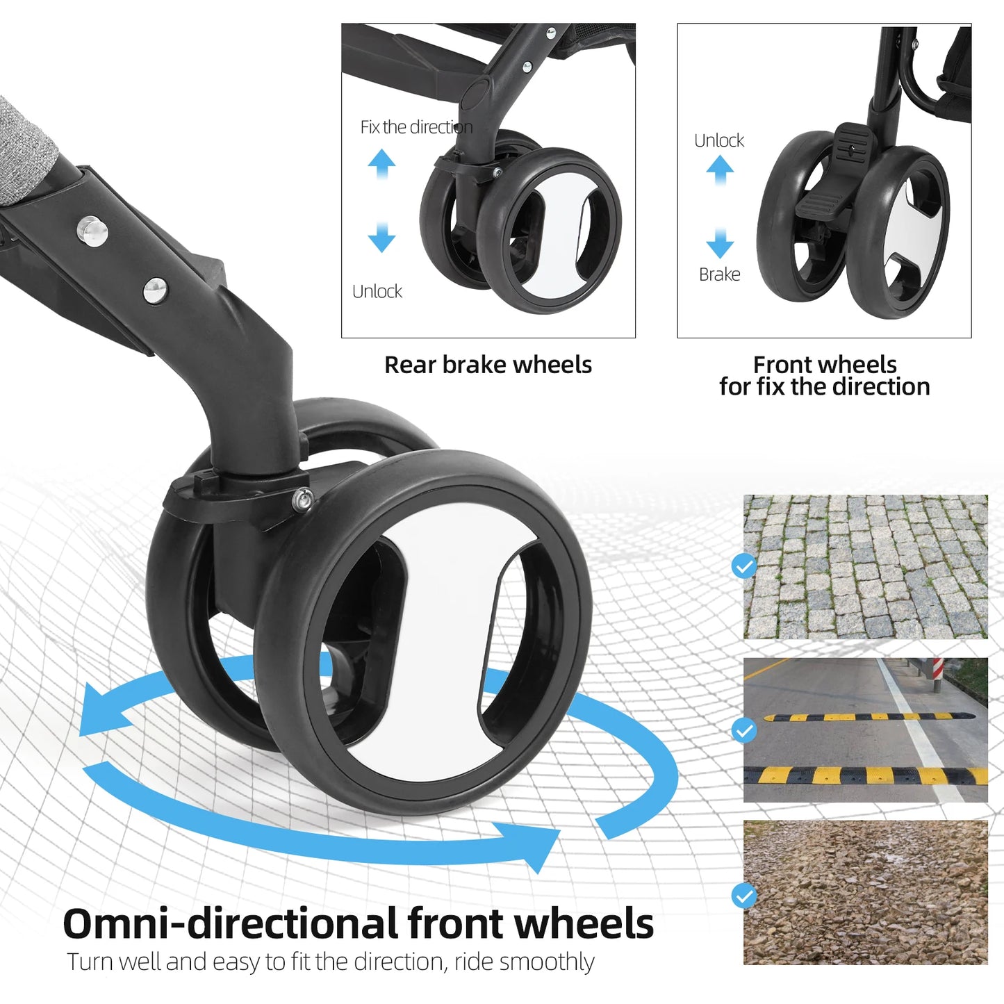 Foldable Pet Stroller