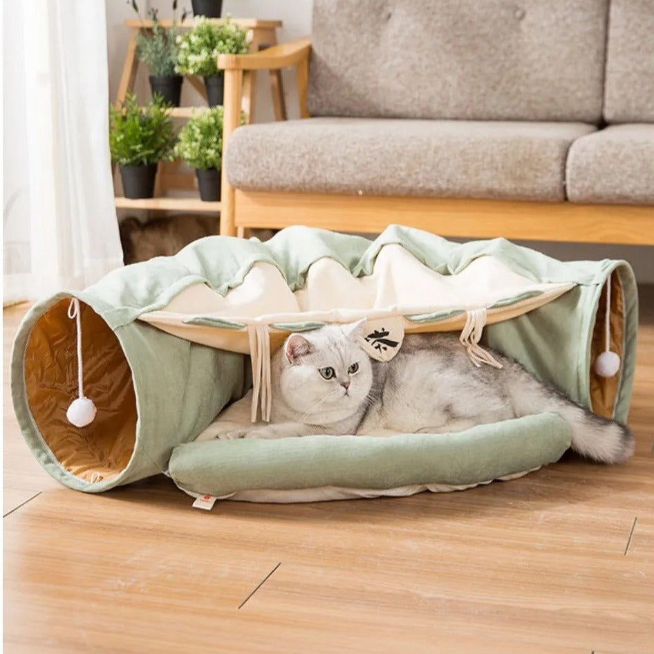 Cat Tunnel Bed