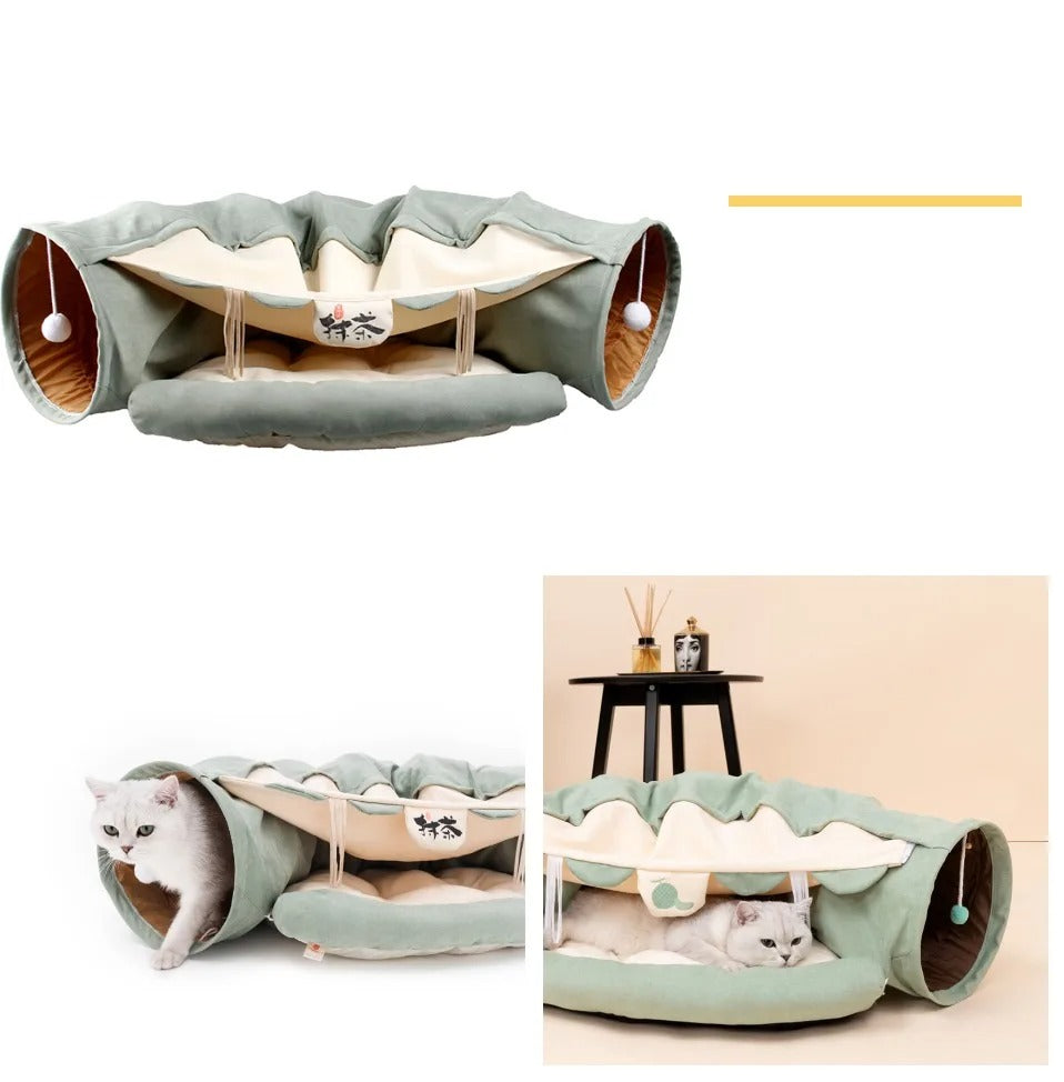 Cat Tunnel Bed