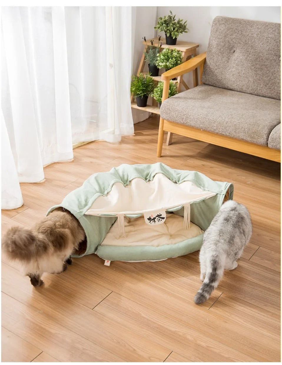 Cat Tunnel Bed
