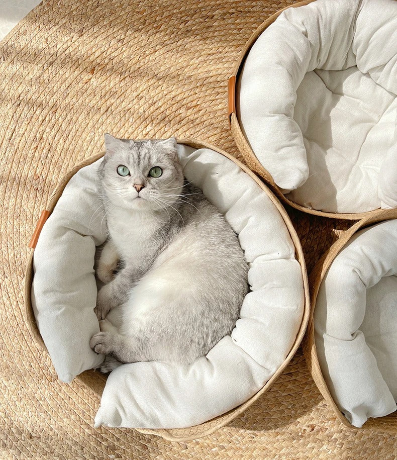 Cosy Cat Bed Basket